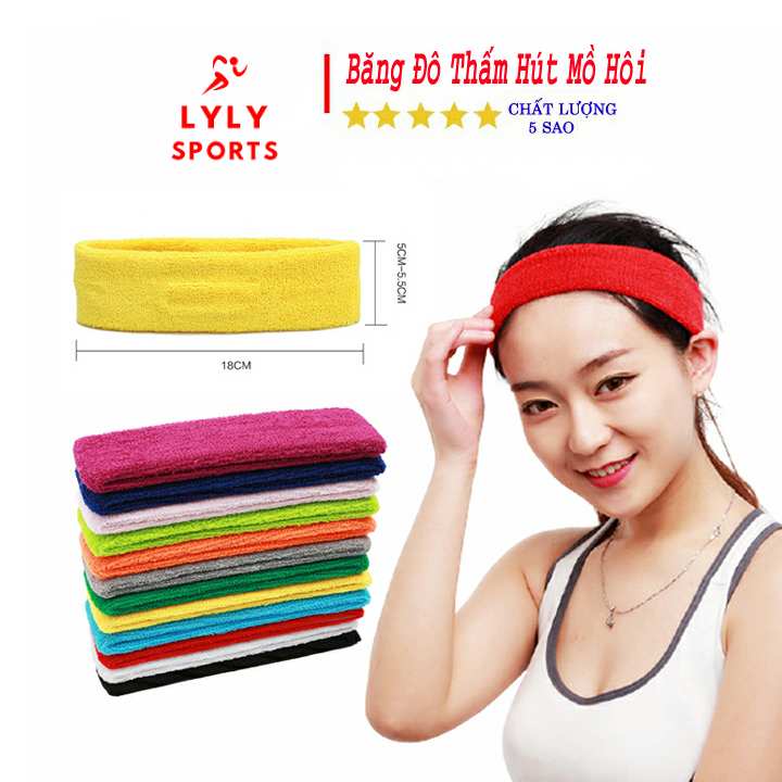 Forehead band sports headband sweat blocker, armbands wipe sweat coral-lylysports