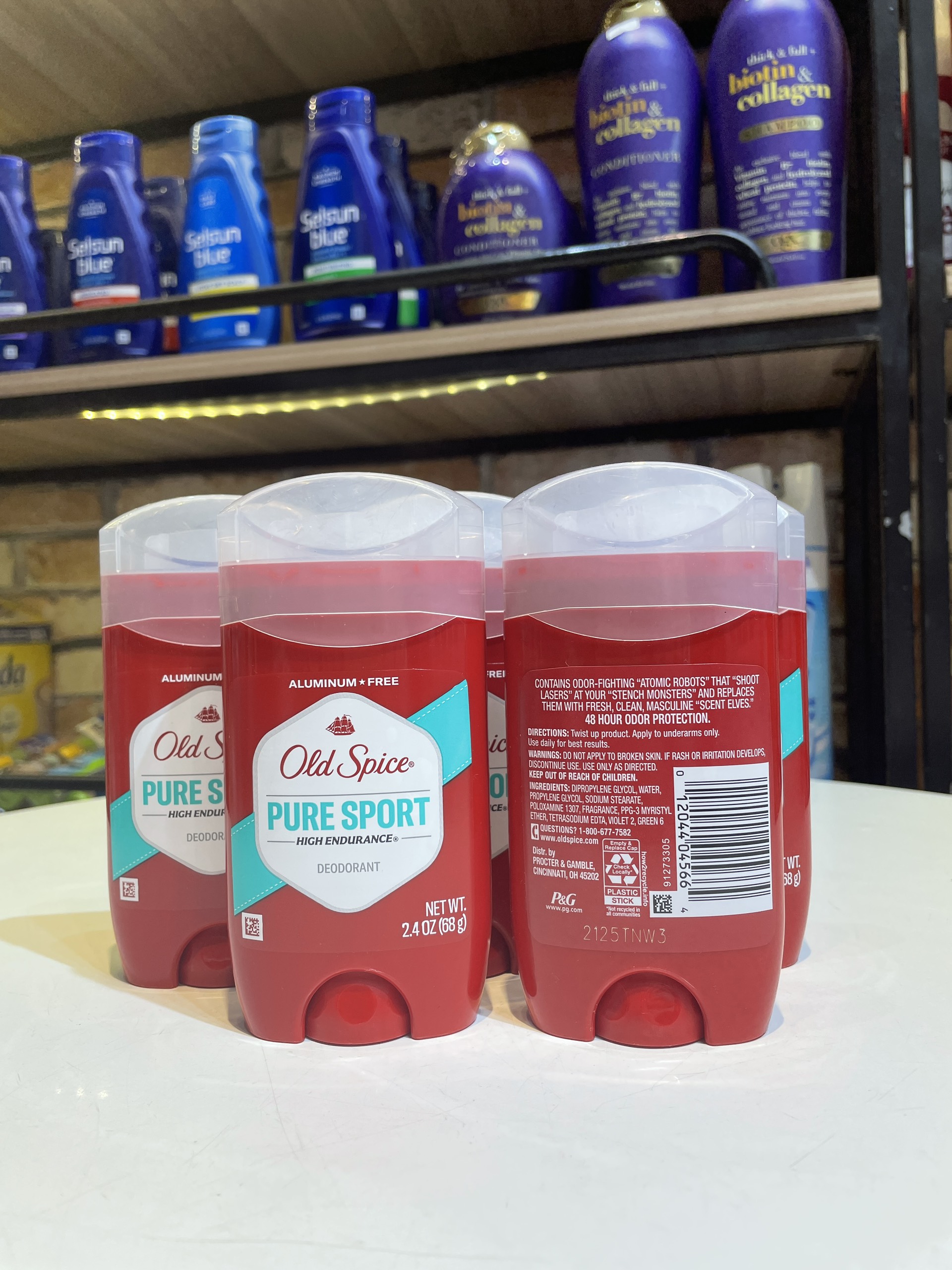 Lăn khử mùi old spice pure sport