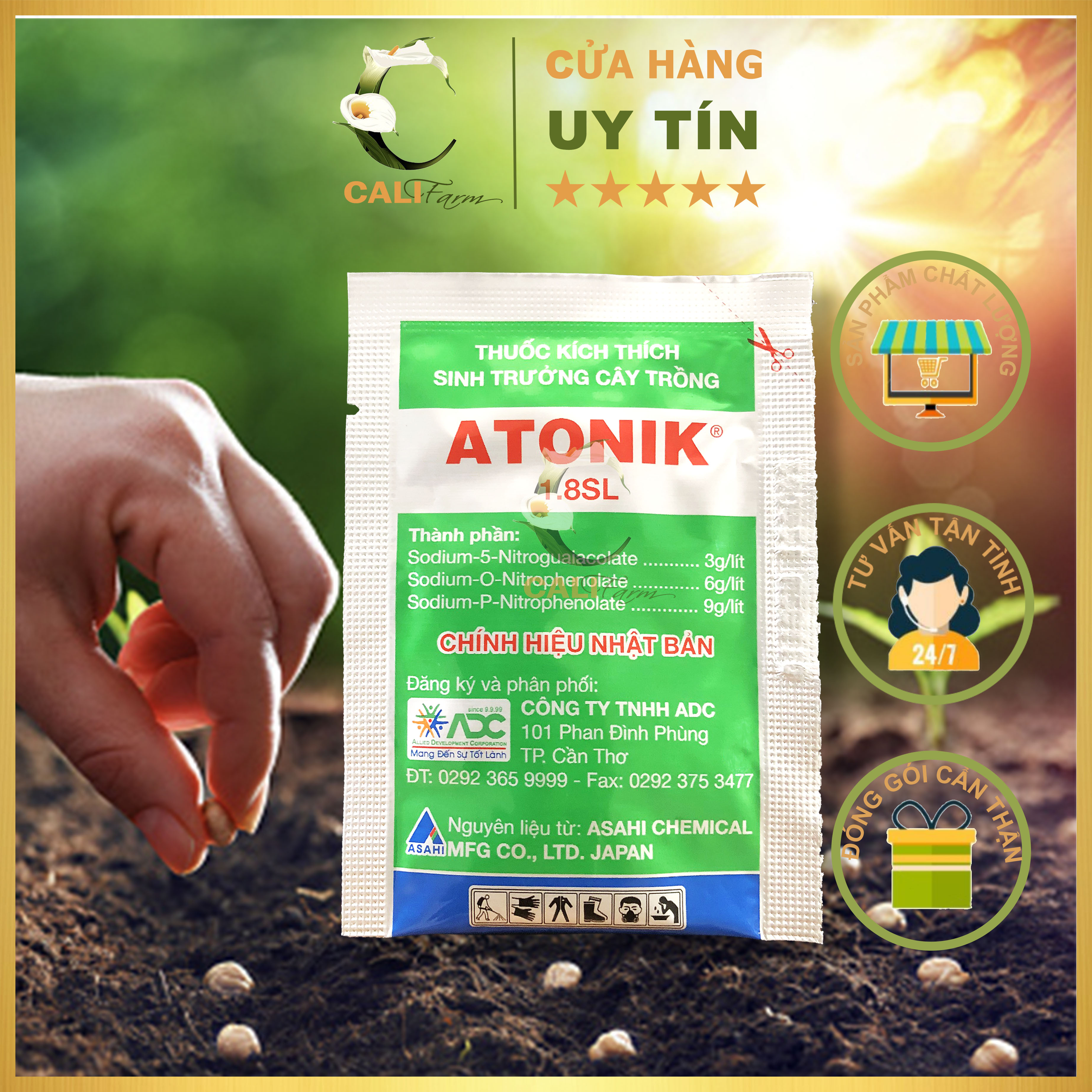 Kích thích sinh trưởng Atonik 1.8SL 10ml