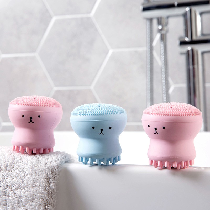 [HCM]Cọ rửa mặt bạch tuộc