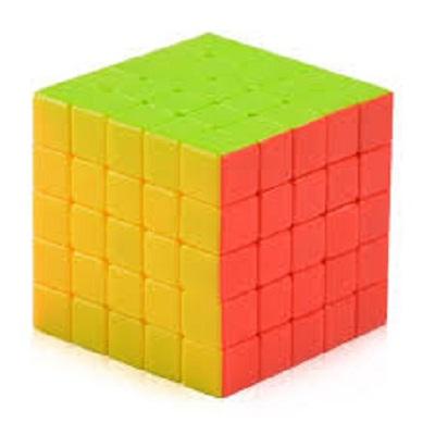 Đồ chơi rubik 5x5x5 không viền cực trơn dùng trong thi đấu loại trong hộp, có sách hướng dẫn xoay cực trơn dành trong thi đấu cho cả người lớn và trẻ em, rubik 5x5 khong vien cuc tron loai dep trong hop