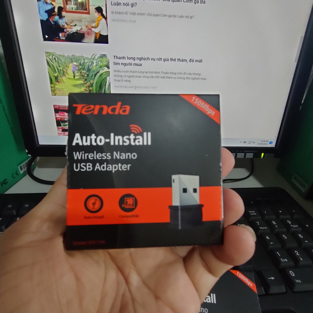 USB WIFI TENDA W311Mi NANO CÓ SẴN DRIVER