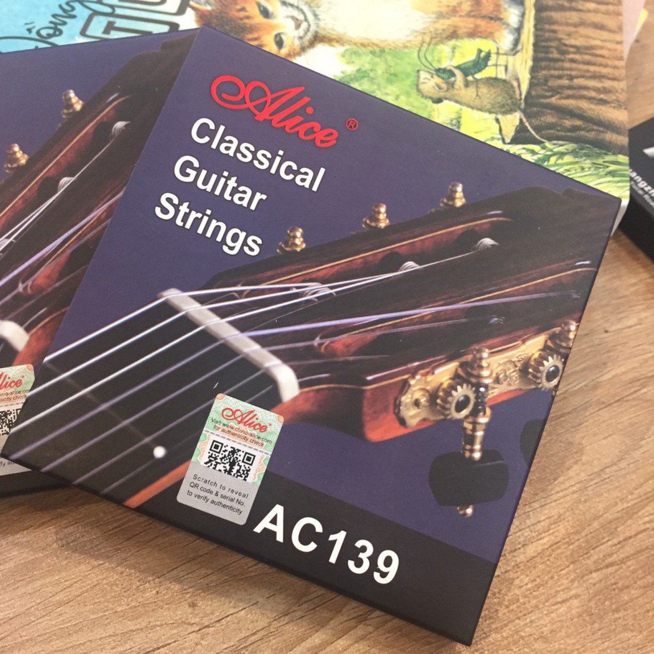 [HCM]DÂY GUITAR CLASSIC CAO CẤP AC139 ALICE