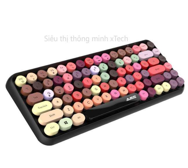 Bàn phím bluetooth không dây  AJAZZ 308i - Tương thích cho Iphone, Android, Macbook, Laptop