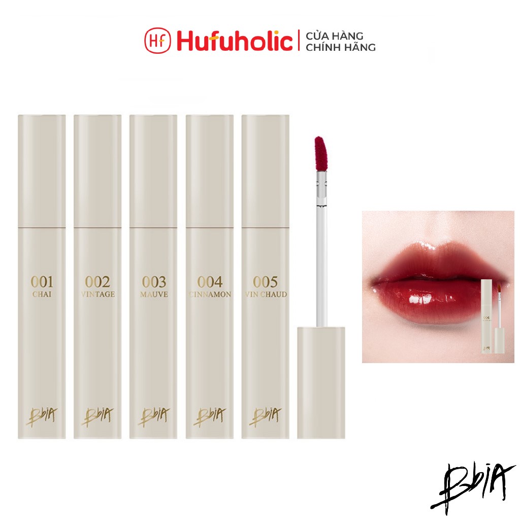 Son kem bóng BBIA căng mọng lâu trôi Glow Lip Tint 04 cinnamon BBIA04