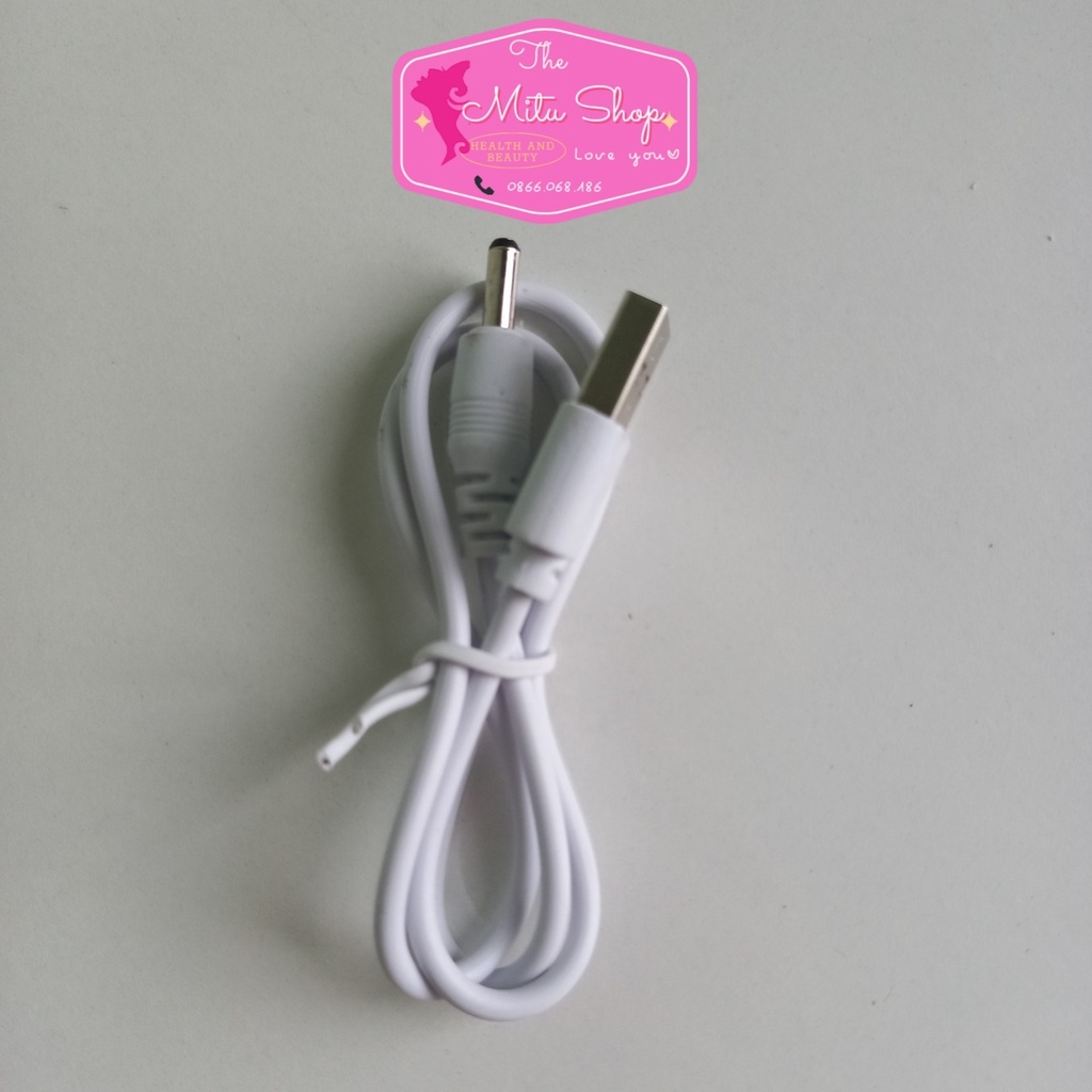 ✳▣  Dây sạc thay thế cho các dòng máy rửa mặt foreo halio con cá
