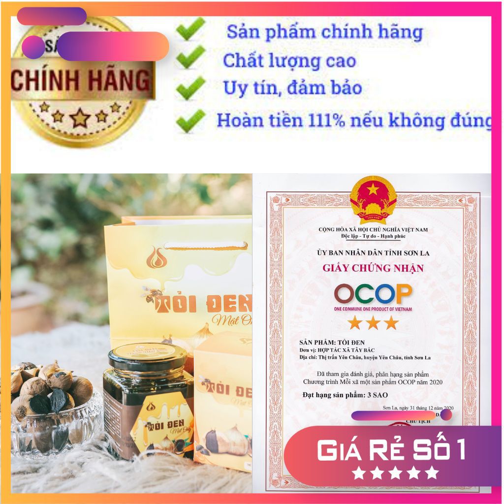 1 lọ Tỏi đen ngâm mật ong size380ml
