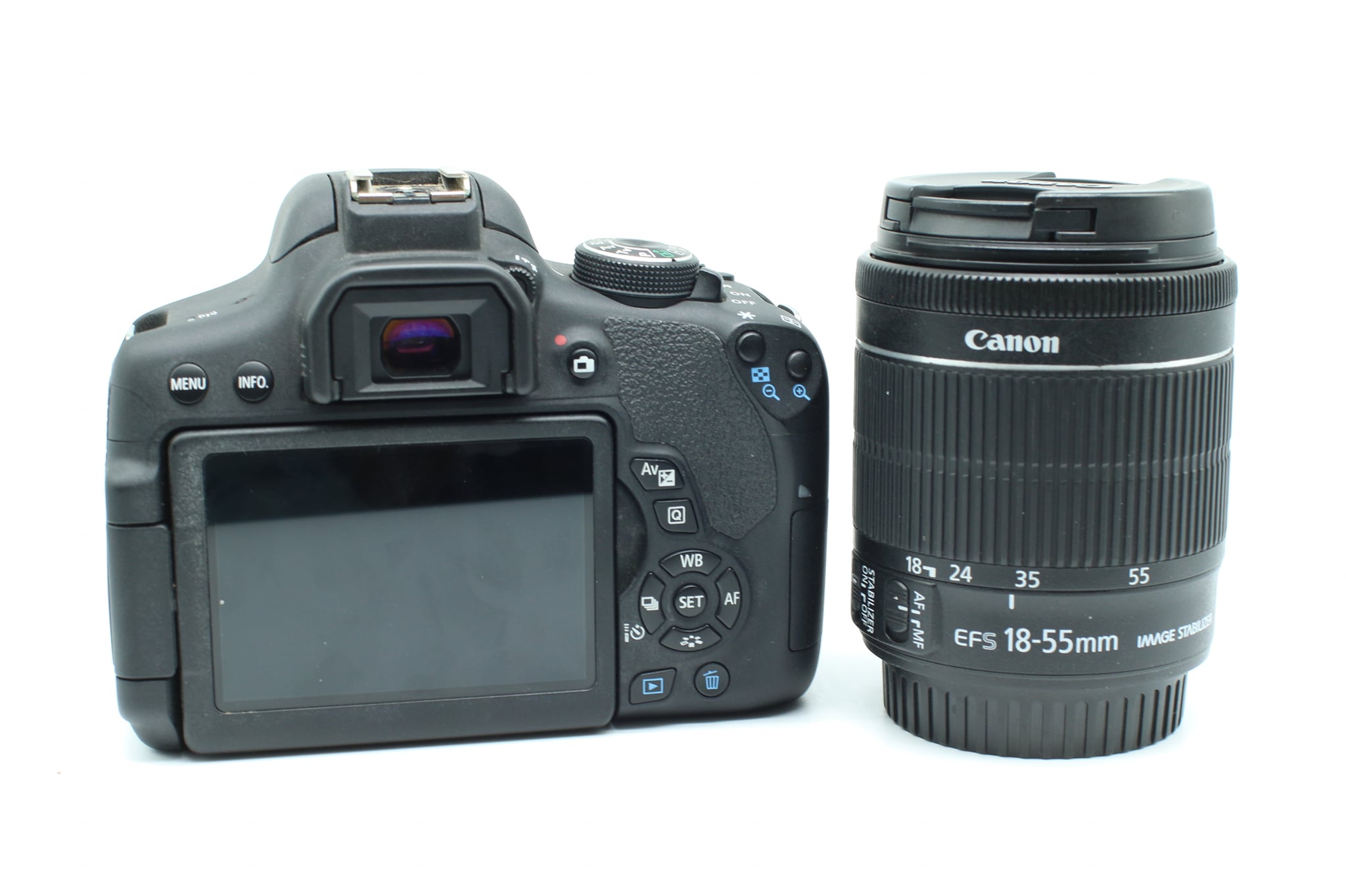 [FreeshipMAX] Máy Ảnh Canon 750D + Lens 18-55 STM