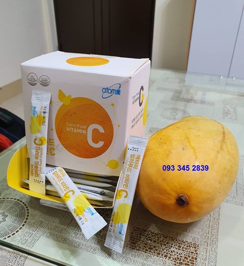 Vitamin C trái cây tự nhiên - Atomy Vital Color Vitamin C 500mg