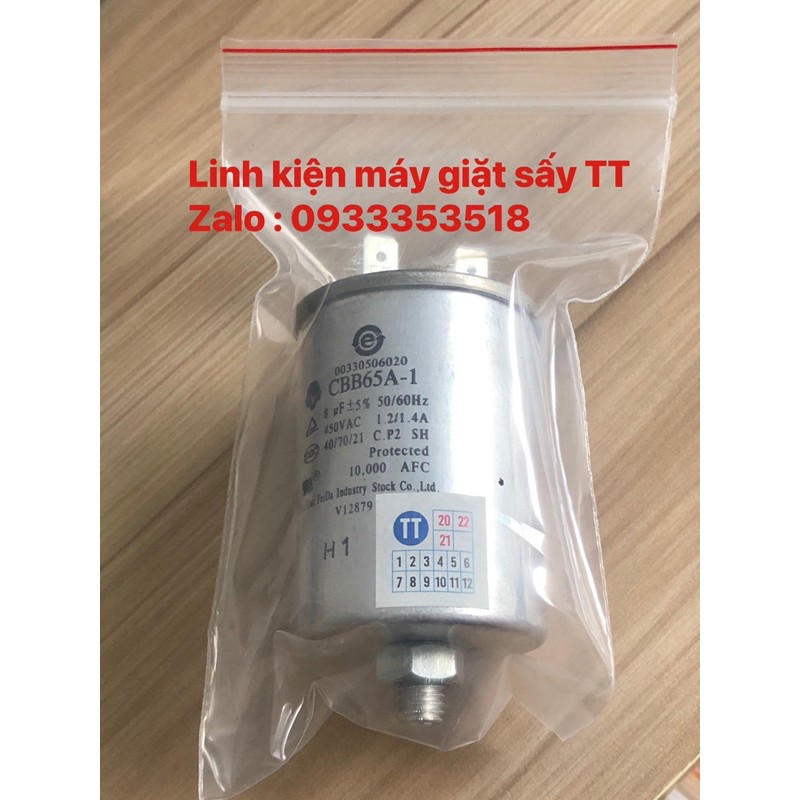 [HCM]Tụ motor máy sấy nóng Electrolux