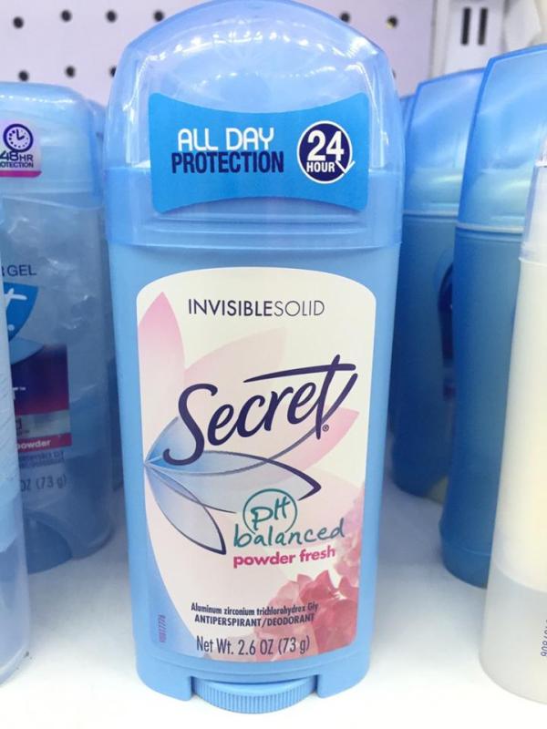 Lăn Khử Mùi Secret xanh nhập khẩu