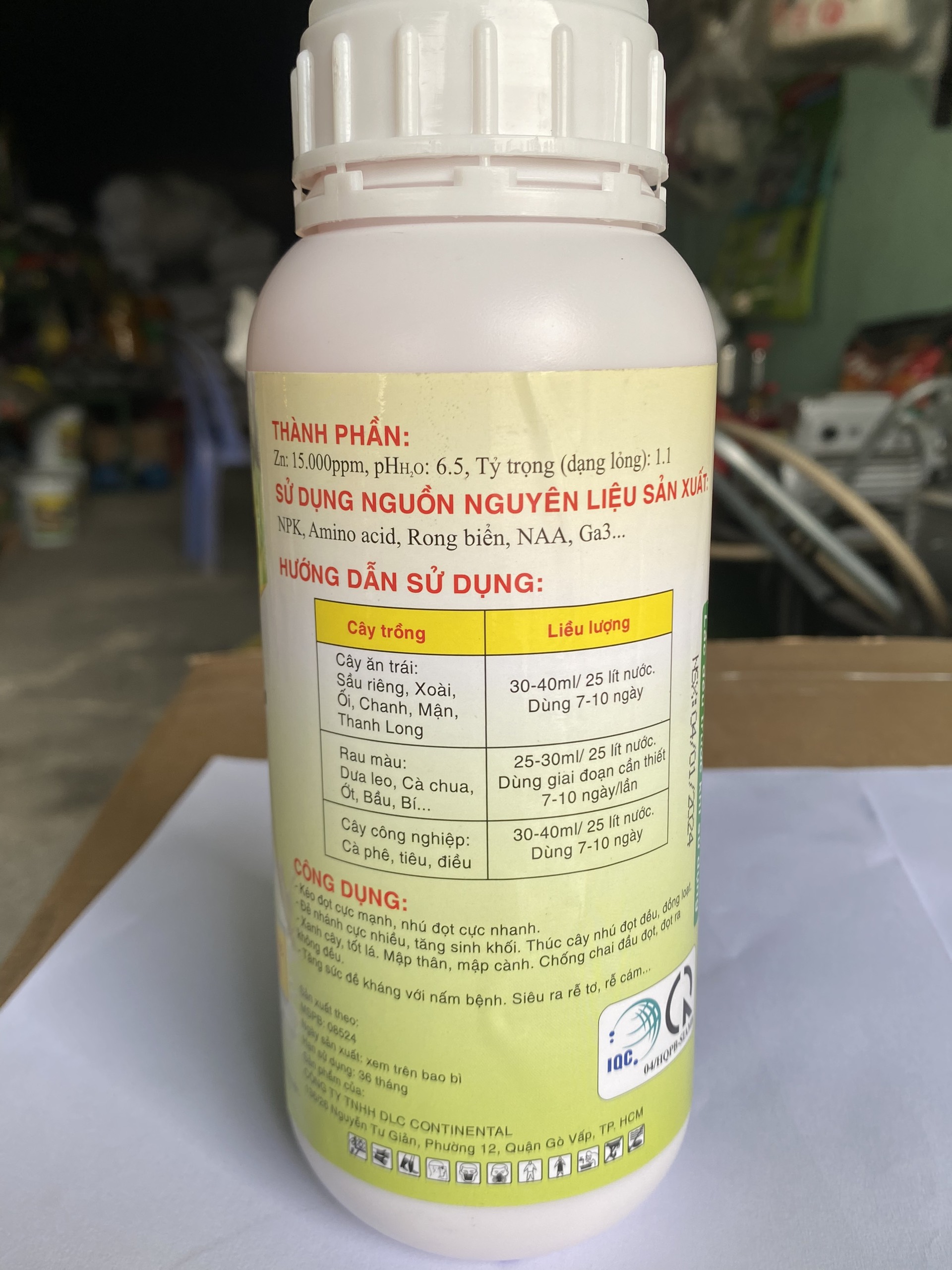 Phân bón vi lượng Siêu Vọt Đọt 500ml vọt đọt nhanh, xanh lá dày lá
