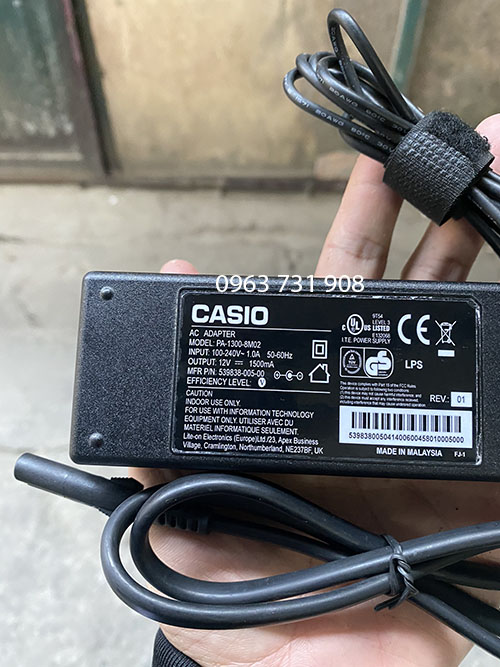 Cục nguồn đàn Organ Casio 7200