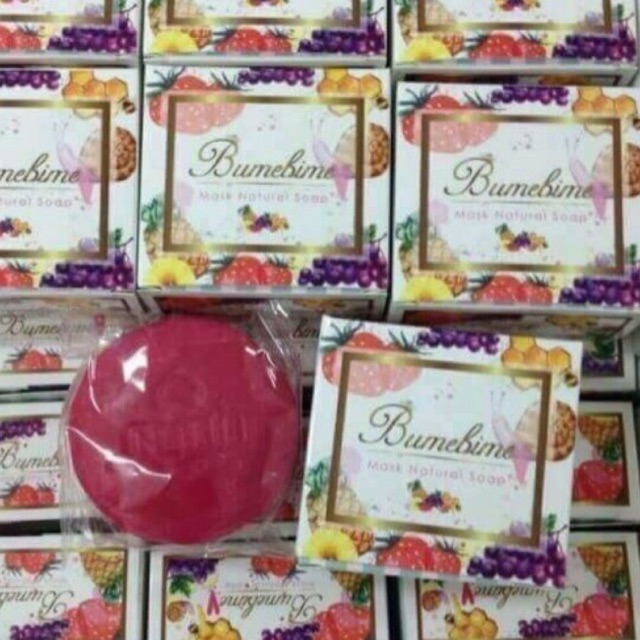 [HCM]Xà phòng tắm trắng Thái Lan Bumebime Mask Natural Soap 100g cam kết sản phẩm đúng mô tả chất lượng đảm bảo