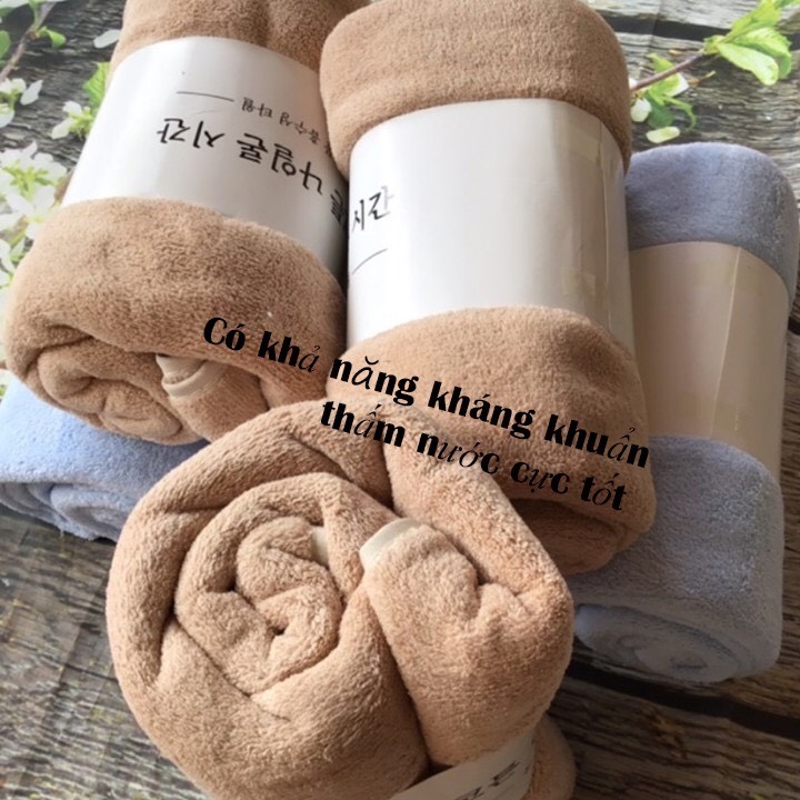 Khăn tắm xuất Hàn - loại siêu dày size to