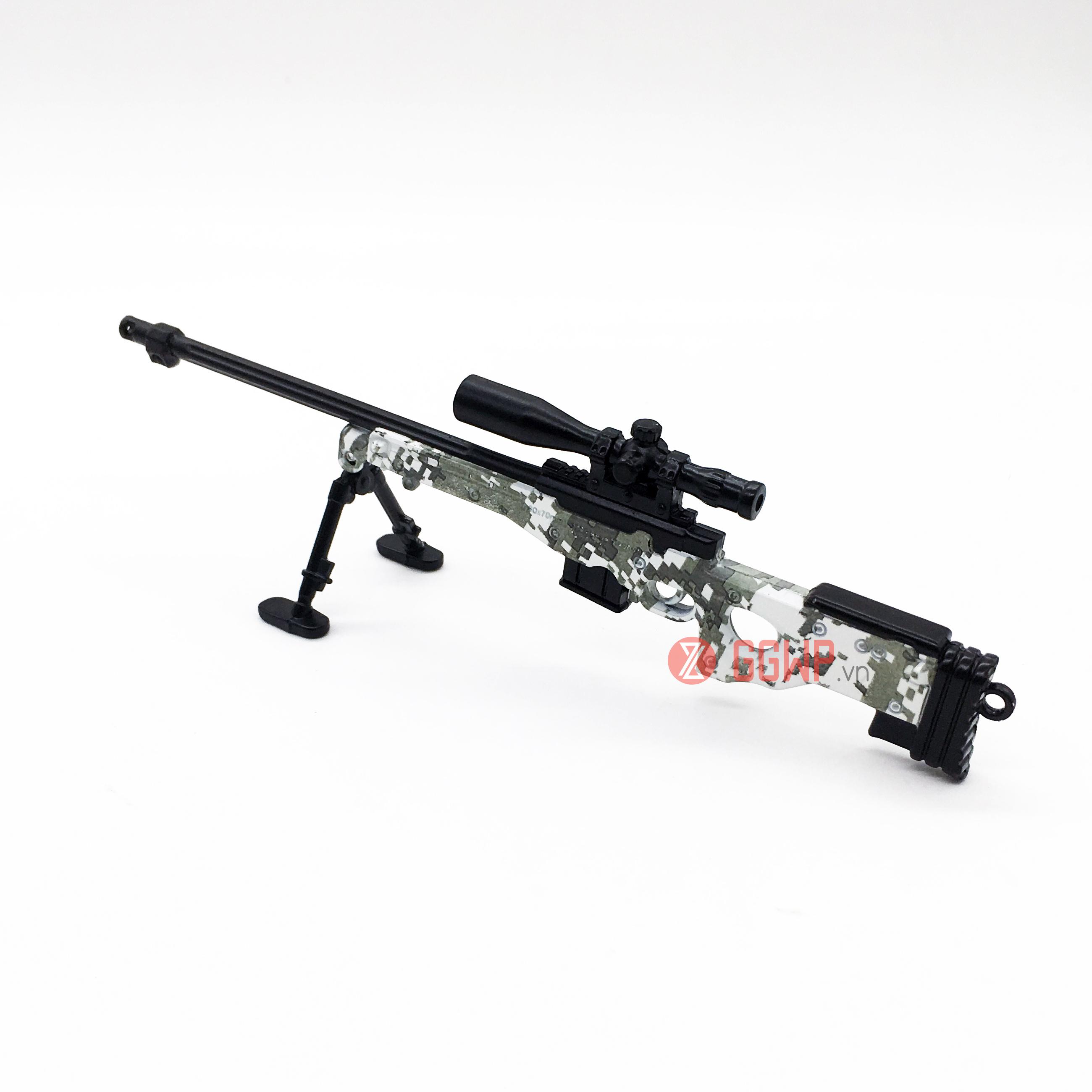 Mô hình AWM skin Arctic Digital PUBG