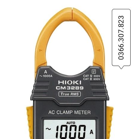 Hioki Cm-3289 Ac Current Clamp Meter (1000A True Rms) |   Home Repair Tools > Hand Tools & Accessories > Hand Tools, Components & Accessories