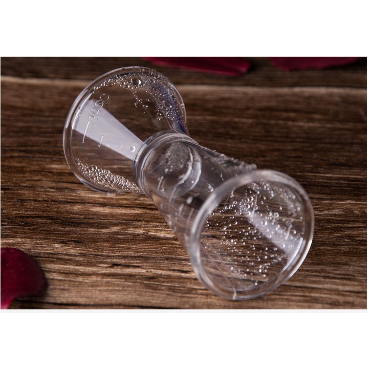 Ly Đong 2 Đầu - Zigger 2 Đầu Pha Chế Nhựa (Giá Tại Xưởng)