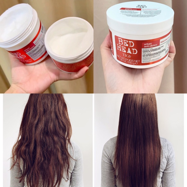 Ủ tóc tigi đỏ bed head treatment