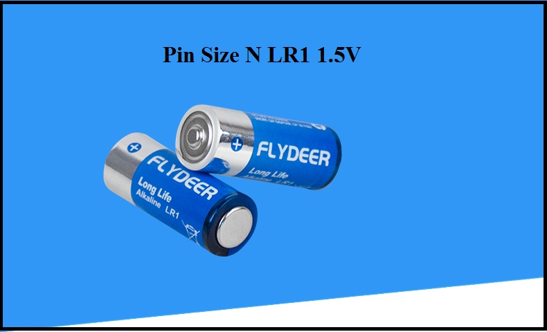 02 viên pin size N LR1 1.5V / Pin LR1
