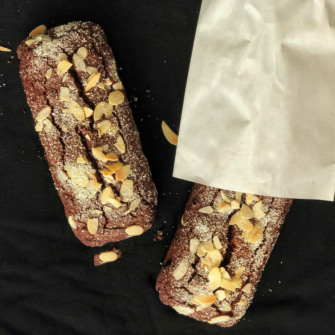 [HCM]bánh mì chuối yến mạch chocolate ( 200gr)