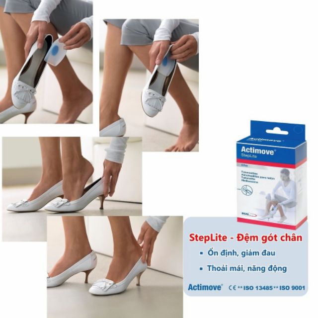 Cặp Miếng Lót Silicon Hỗ Trợ  Gai Gót Chân