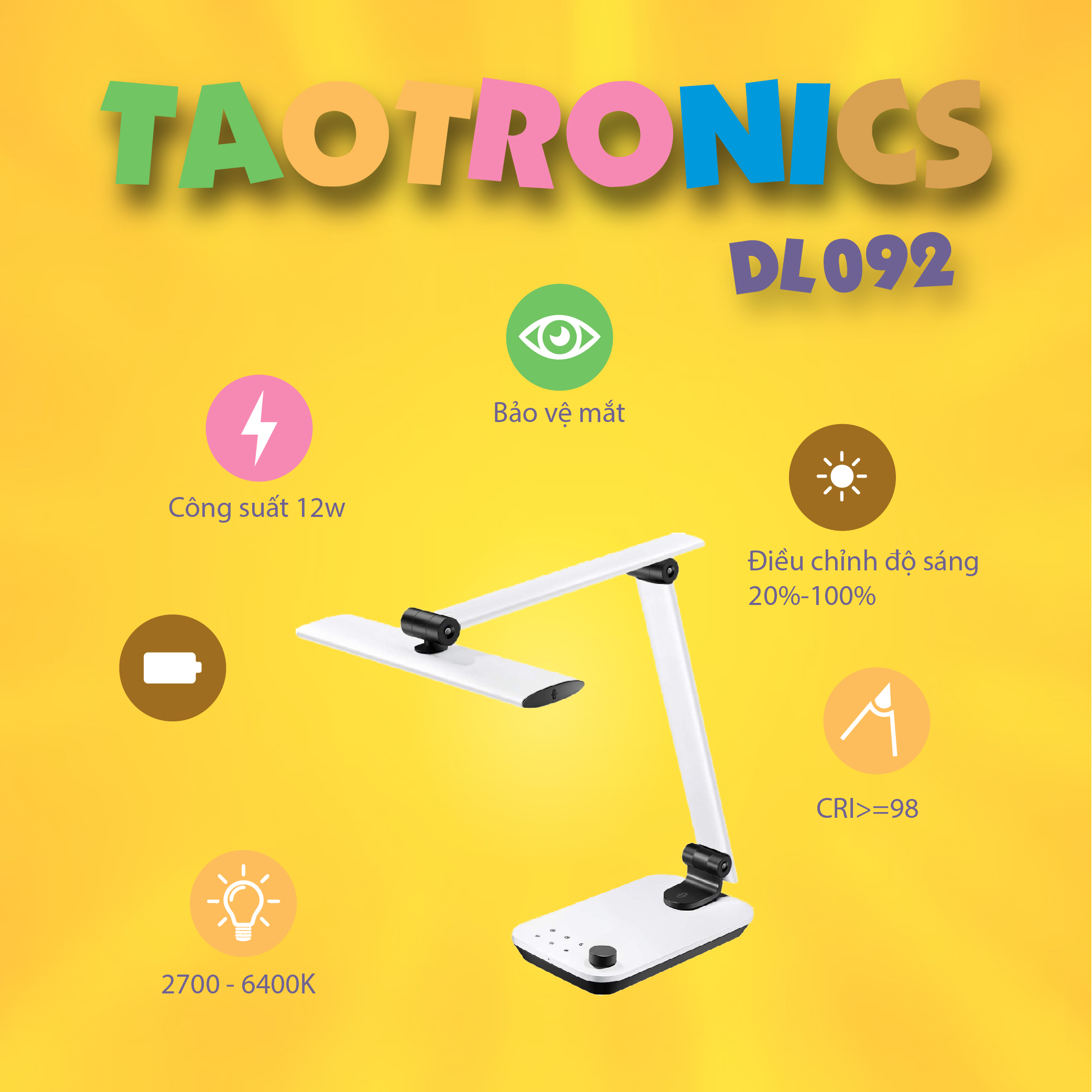 Đèn LED để bàn Taotronics TT-DL092