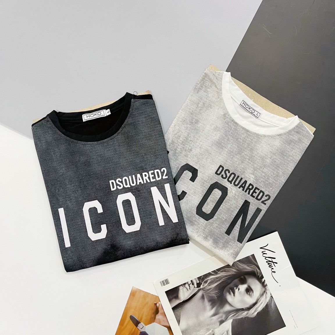 (HCM) ÁO THUN NAM NỮ CỔ TRÒN LOGO ICON THỜI TRANG ĐẲNG CẤP LUXURY-THỜI ...