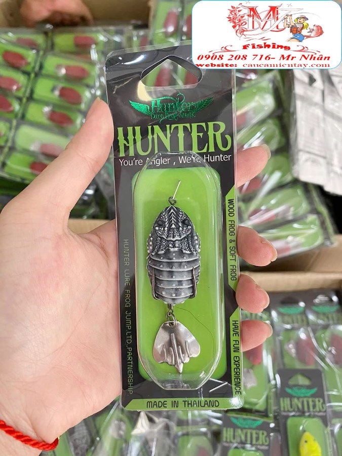 Nháy Hơi Câu Cá Lóc HunTer V4 Thái Lan 2020