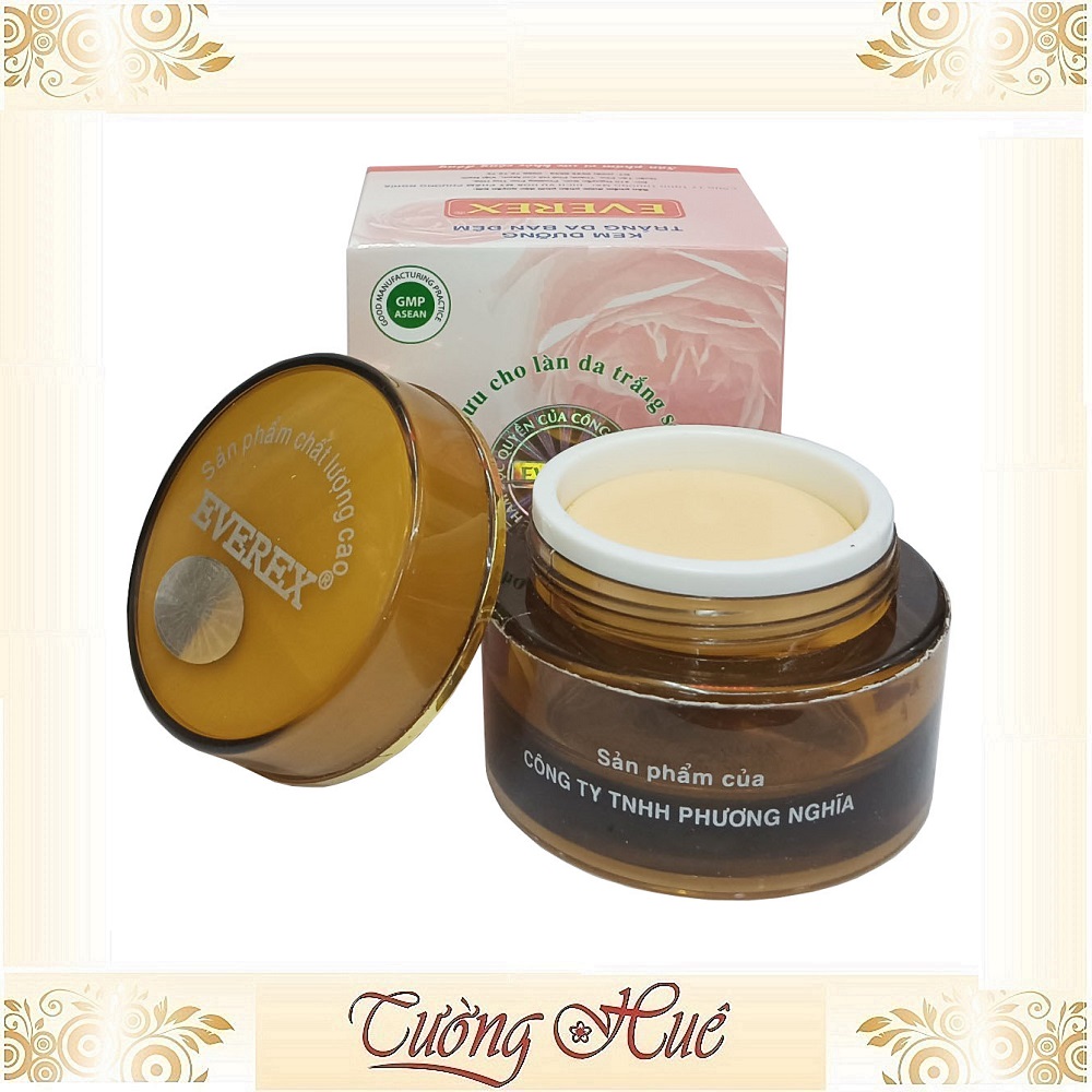Kem EVEREX Dưỡng Trắng Da Ban Đêm - 15g