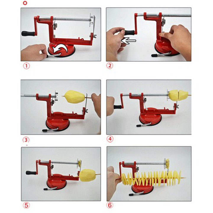 Dụng Cụ Cắt Khoai Tây Lốc Xoáy