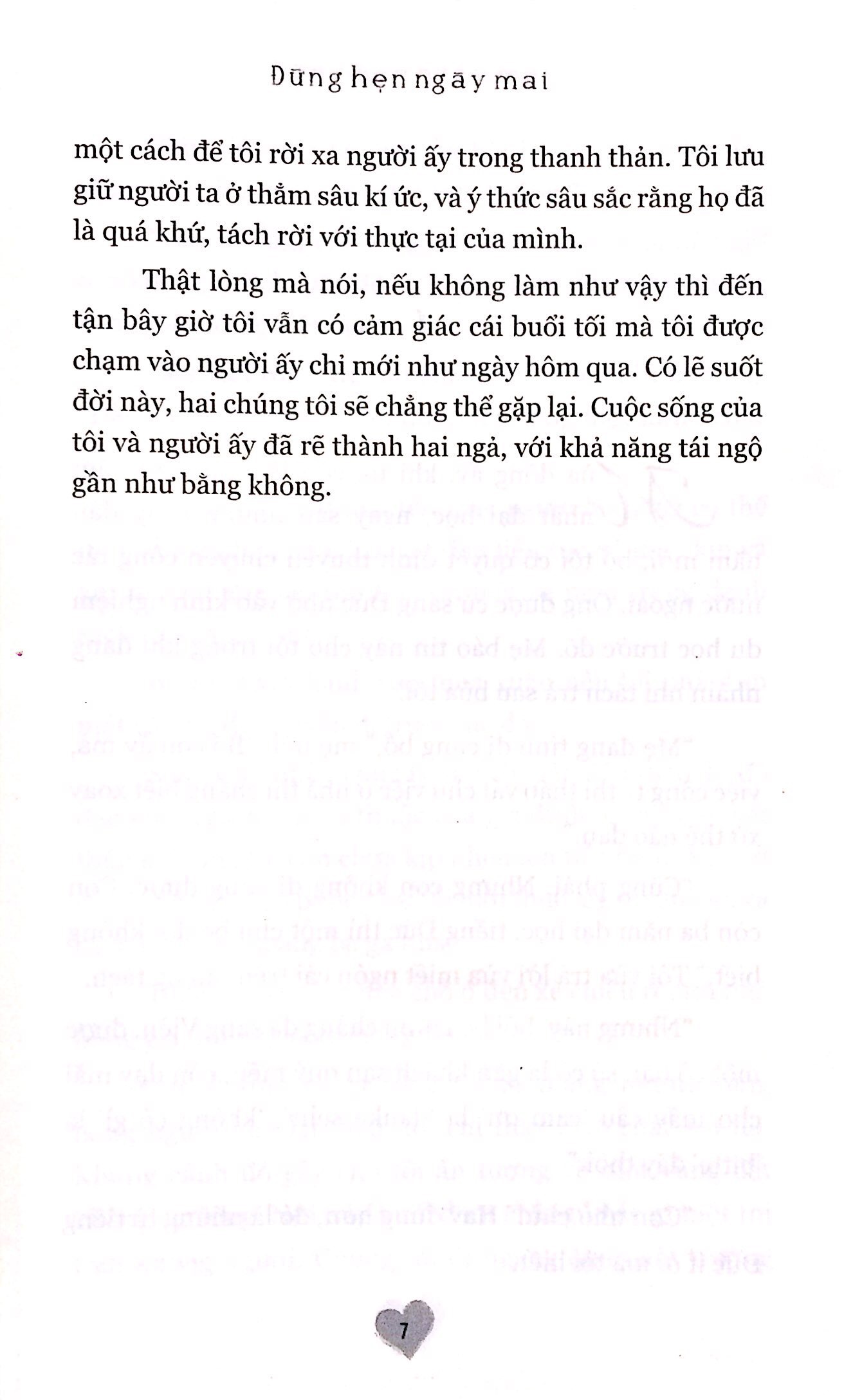 Sách Fahasa - Đừng Hẹn Ngày Mai