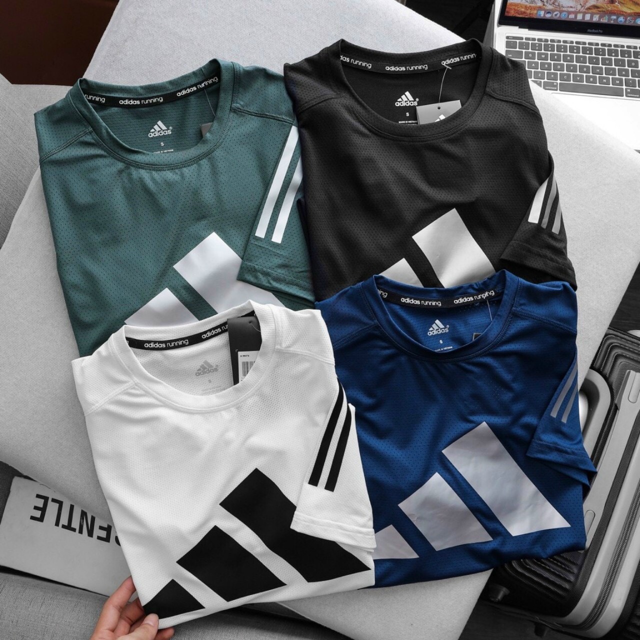 Áo thể thao adidas [FREESHIP] lỗ kim thoáng mát