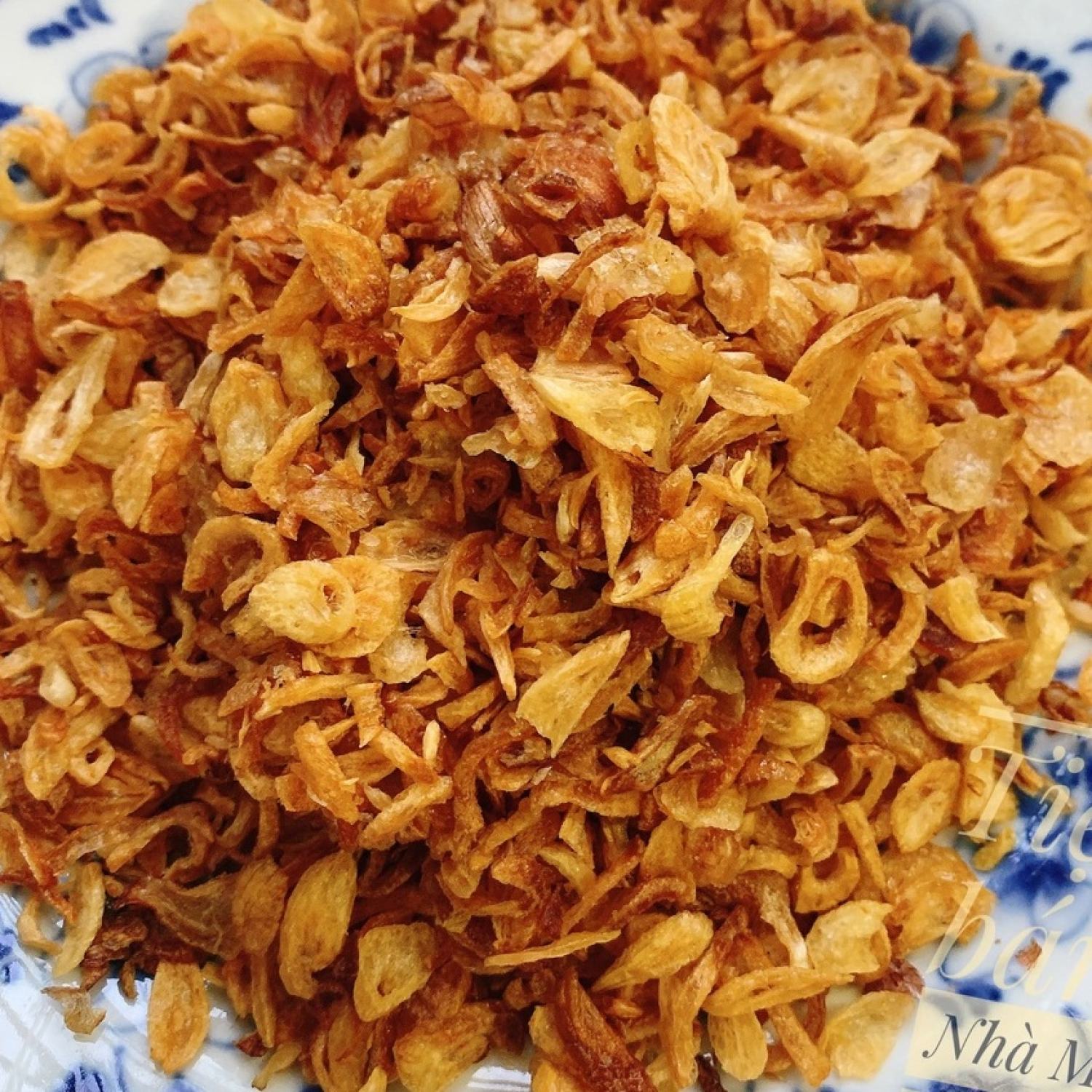 Hành Phi Loại Ngon ƞhất Vàng Giòn Thơm Không Trộn Bột (Hành Tím Phi Thơm) 100G