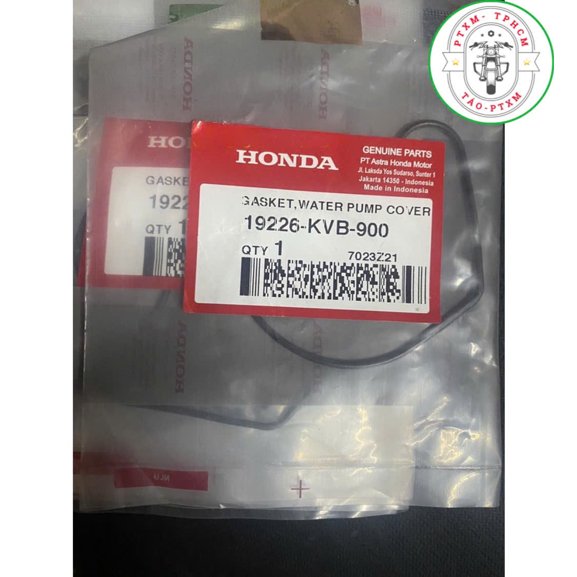 Sim (gioăng) nắp bơm nước xe Air Blade 110 (Ab110)/Click 110/ SCR/ LEAD 110 chính hãng