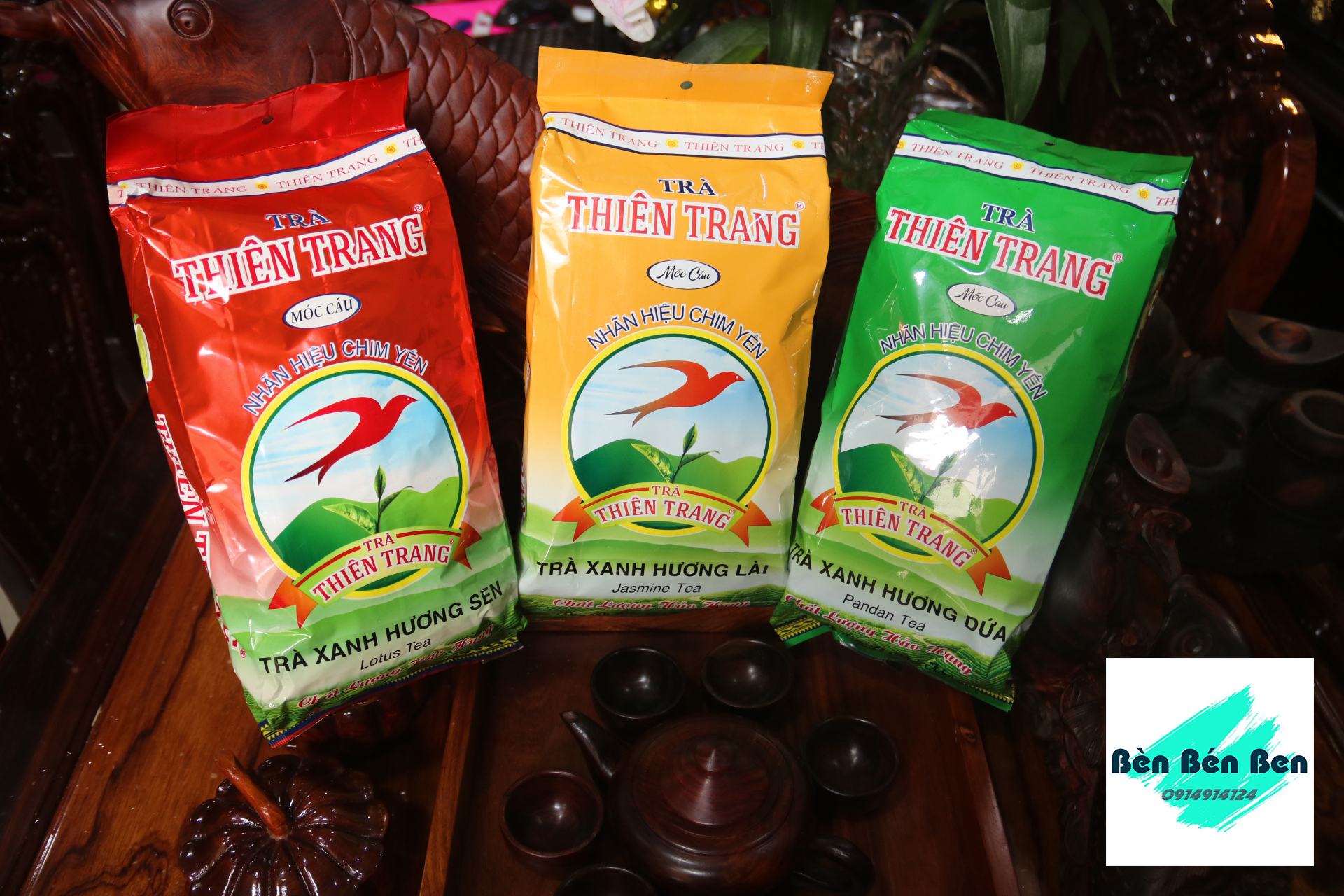 TRÀ DỨA THIÊN TRANG gói lớn (350g)