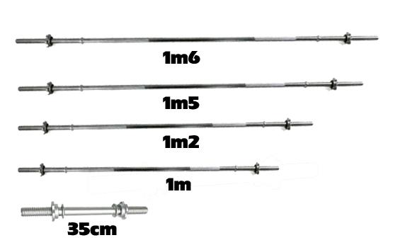 Đòn tạ thẳng 35cm