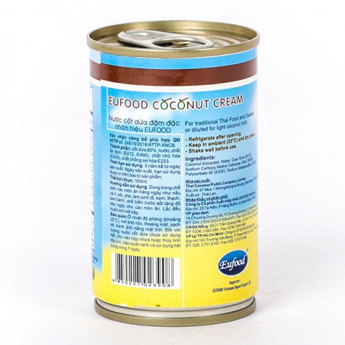 Nước cốt dừa 400ml Thái Lan