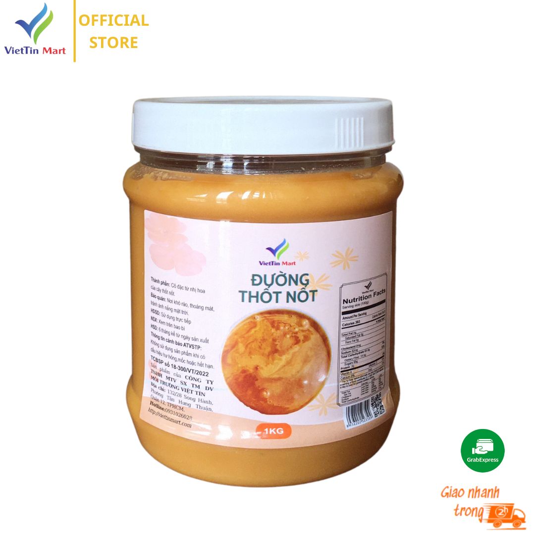 1kg đường thốt nốt sệt an giang - nguyên chất 100%
