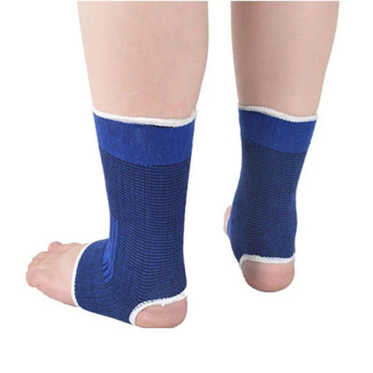 [HCM]Băng Cổ Chân Bảo Vệ Khi Chơi Thể Thao Màu Xanh Dương Loại Dày Full Hộp