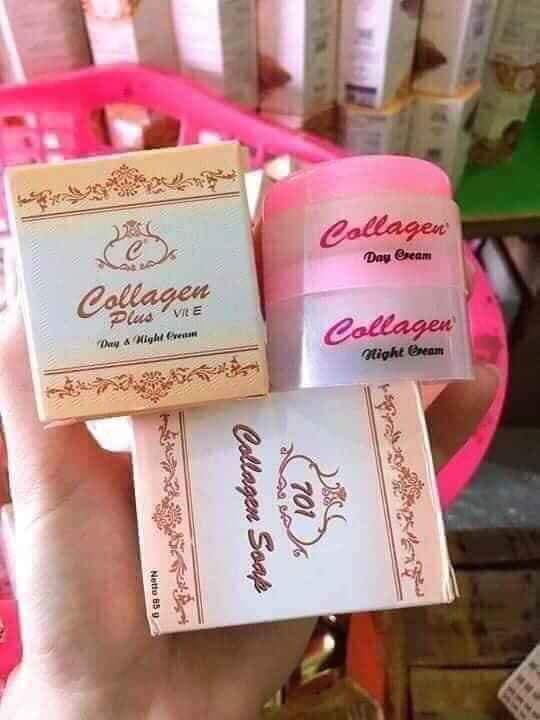 KEM COLLAGEN PLUS VIT E dưỡng trắng