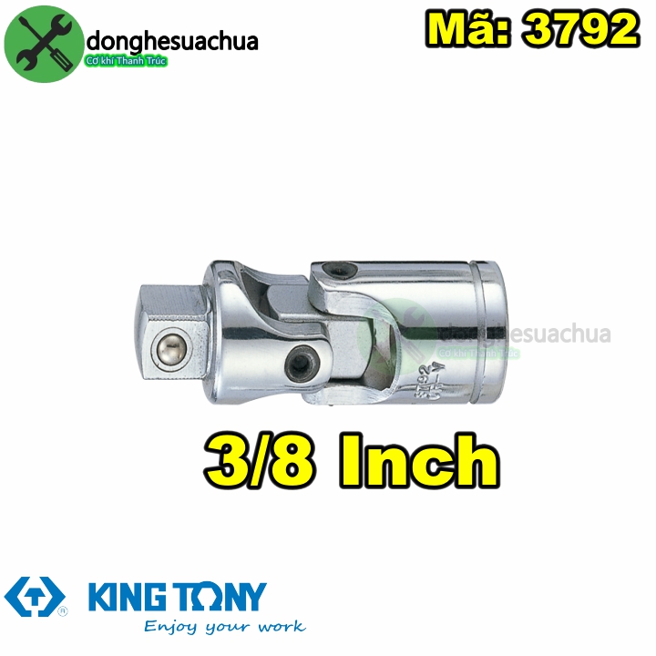 Đầu lắc léo 3/8 kingtony 3792