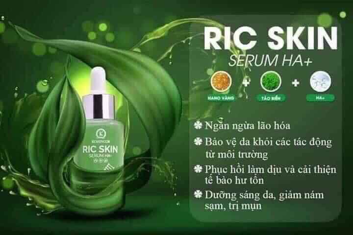 [HCM]Serum ric skin + son môi