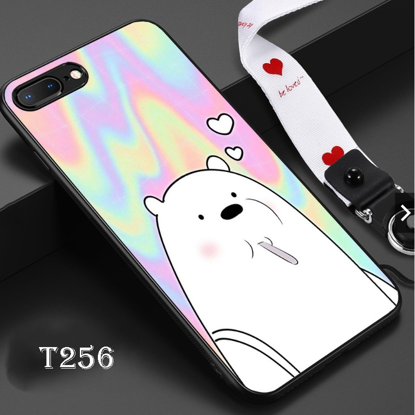 Ốp iphone - Ốp lưng gấu in hình cute 5/5s/6/6s/6plus/6s plus/7/8/7plus/8plus/x/xs/xs max/11/11pro max