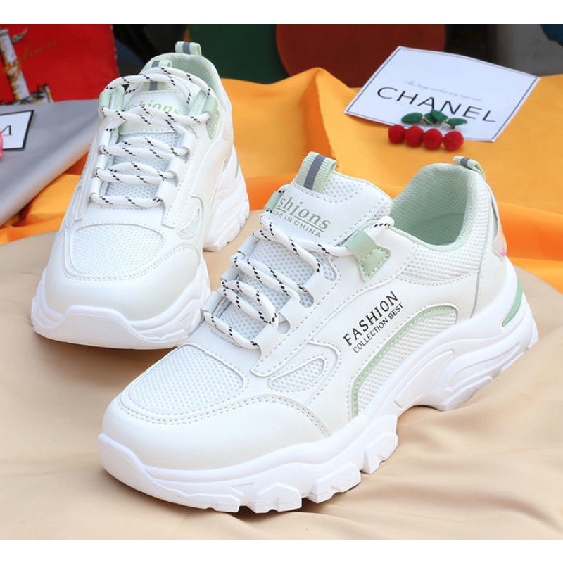 Giày nữ Sneaker thể thao GT66 GOLDSNEAKER