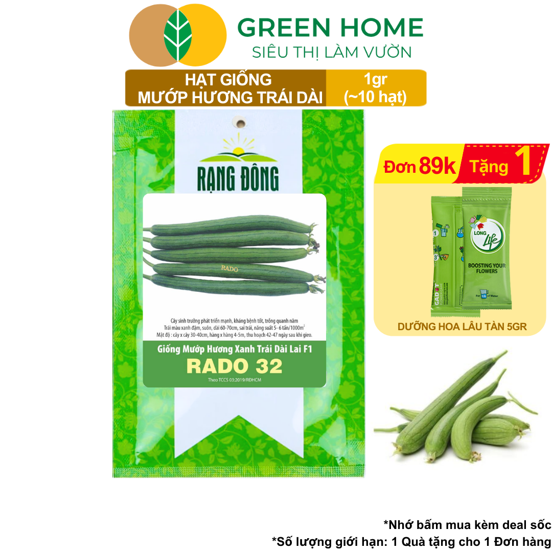 Hạt giống Greenhome, Củ Quả , Rau Ăn Lá, Gia Vị, Các Loại Hoa, Trồng Quanh Năm, Năng Suất Cao