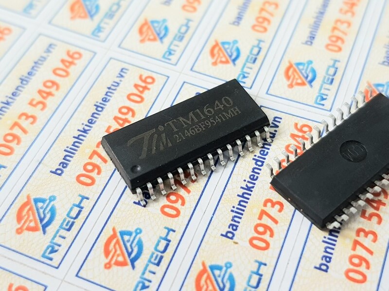 Tm1640 ic điều khiển led sop-28