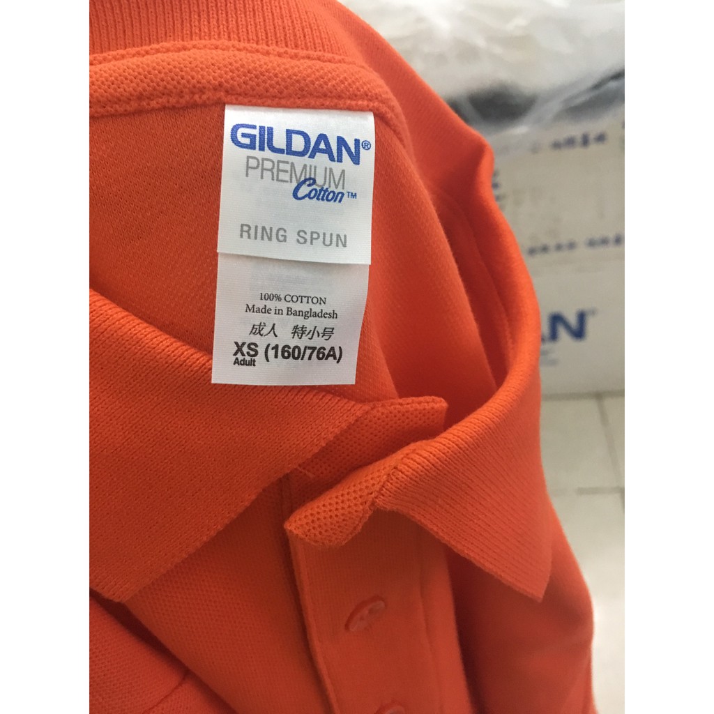 [ÁO THUN MỸ] Áo POLO Gildan màu đen [MÃ 36C-6800]