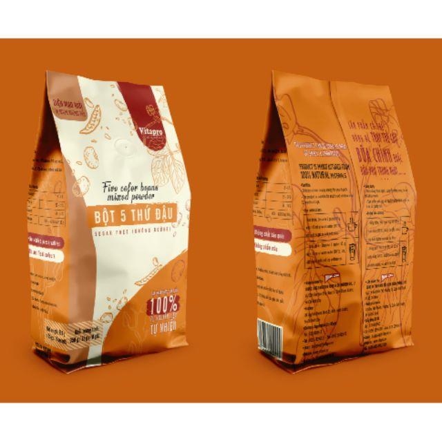 BỘT 5 THỨ ĐẬU KHÔNG ĐƯỜNG VITAPRO (MẪU MỚI)