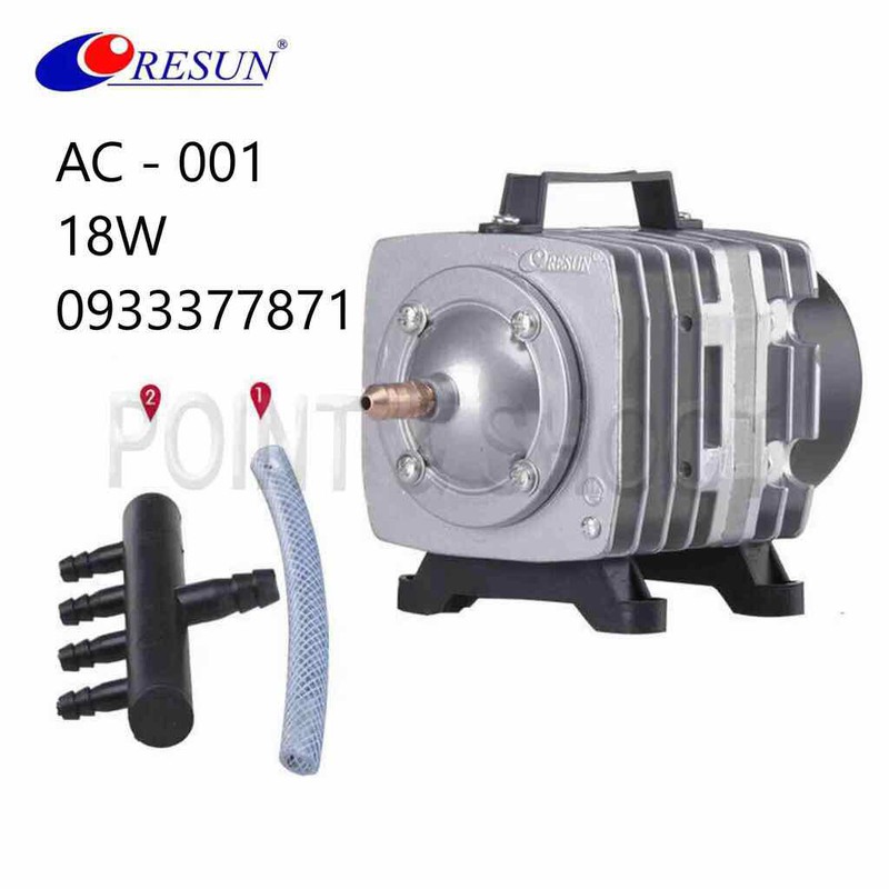 Máy Sủi Khí Oxy Bể Cá Resun ACO-001 - Hàng Công Ty